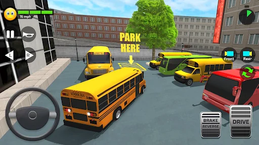 School Bus Simulator Driving screenshot 1