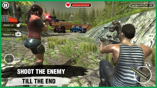 Modern Gun Shooter Strike Game screenshot 2