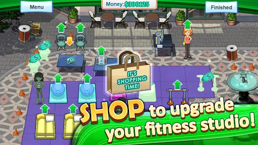 Sally's Studio: a fitness game screenshot 3