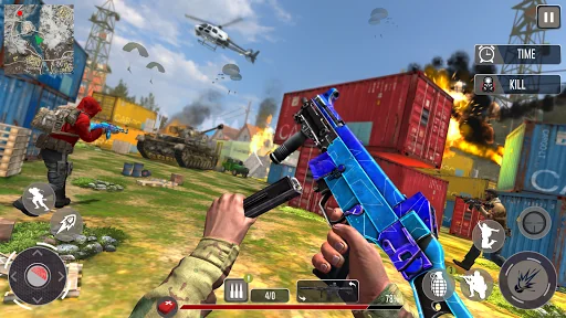 Sniper gun - Clash Squad 3D screenshot 2