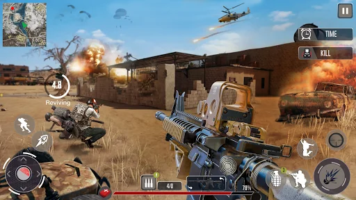 Sniper gun - Clash Squad 3D screenshot 4