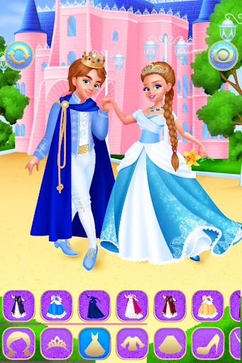 Cinderella & Prince Girls Game
