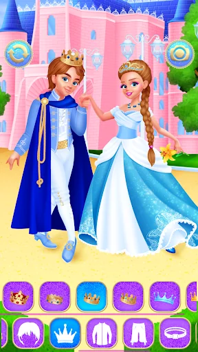 Cinderella & Prince Girls Game
