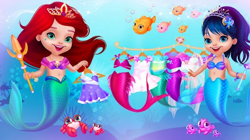 Cute Mermaid Dress Up Games