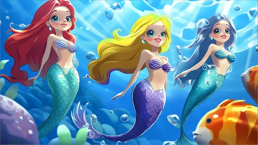Mermaid Dress up for Girls