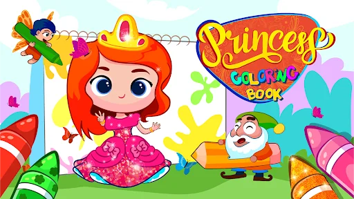 Princess Coloring Book Games
