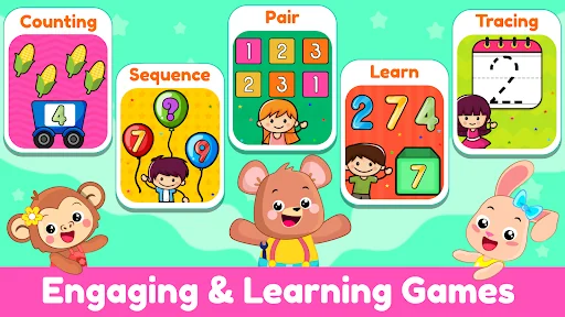 Learn 123 Numbers Kids Games screenshot 1