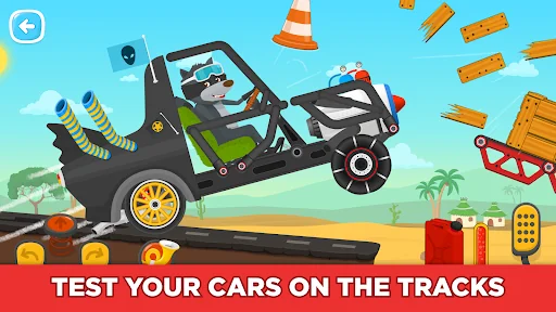 Racing for kids - cars & games screenshot 1