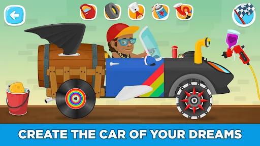 Racing for kids - cars & games screenshot 2