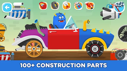 Racing for kids - cars & games screenshot 4