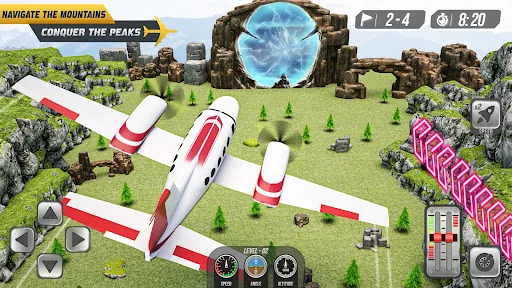Airplane Simulator Plane Games screenshot 2
