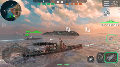 Warships Universe Naval Battle screenshot 4