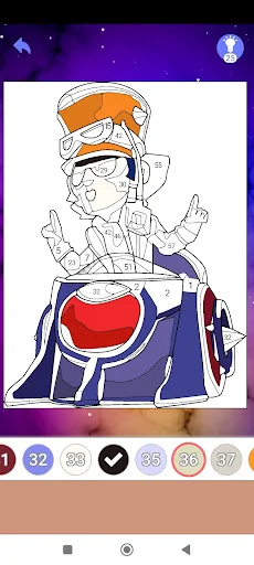Coloring Book of Brawl S. Fans