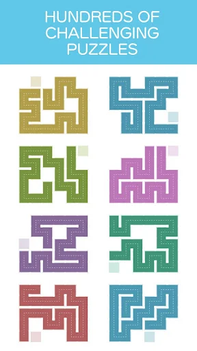 Fill - one-line puzzle game screenshot 1