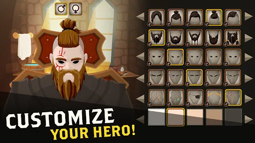 Questland: Turn Based RPG screenshot 1
