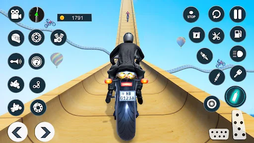 Mega Ramp Stunt Bike Games 3D