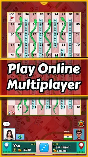 Snakes and Ladders: Snake Game
