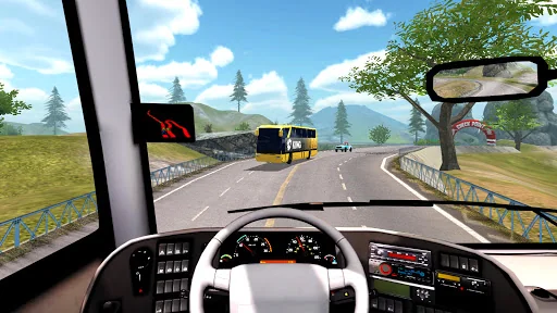 Offroad Bus Climb Hill Racing screenshot 1