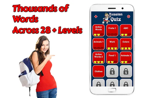 Game to learn Russian