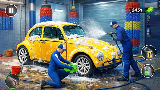 Car Wash - Car Mechanic Garage