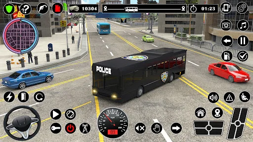 Police Bus Game: US Cops Coach screenshot 2