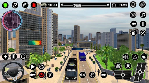 Police Bus Game: US Cops Coach screenshot 3
