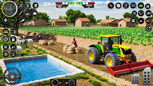 Tractor Driver Tractor Farming