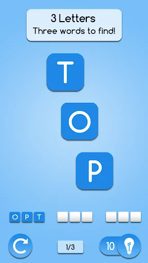 AnagrApp - Brain training Word screenshot 1