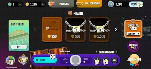 Backgammon GG - Play Online