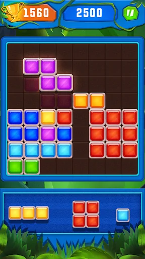 Brick colour block puzzle