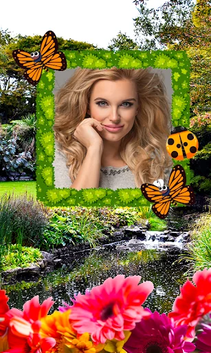 Garden photo frame : Decorate 