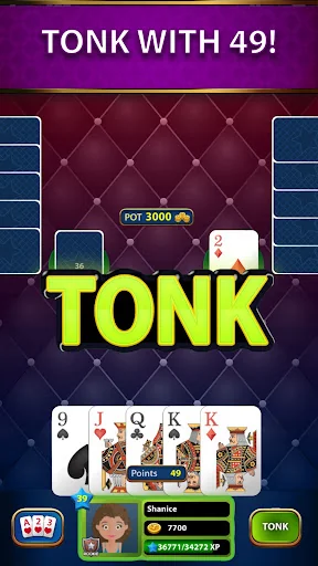 Tonk Star Classic Card Game