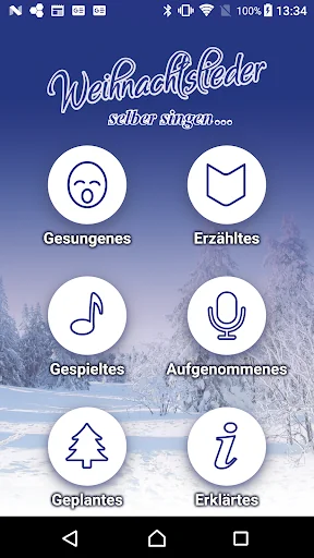Weihnachtslieder selber singen