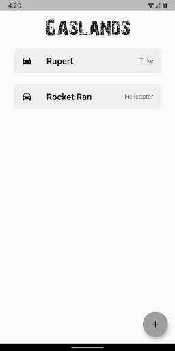 Gaslands Vehicle Editor