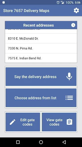 Store 7657 Delivery Maps