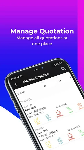 Easy Quotation Estimate Maker screenshot 4