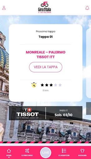 Giro d'Italia screenshot 3