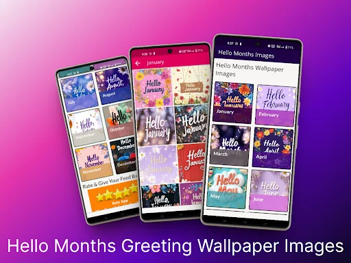 Hello Months Wallpapers HD