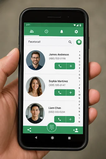 Phone Dialer and Contacts screenshot 1