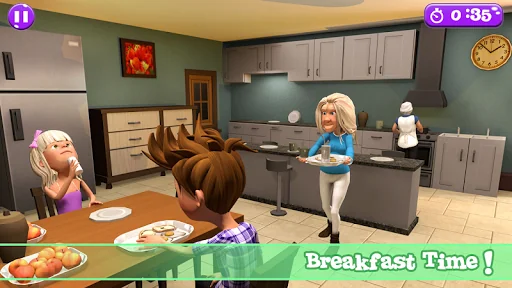 Super Granny Happy Family Game