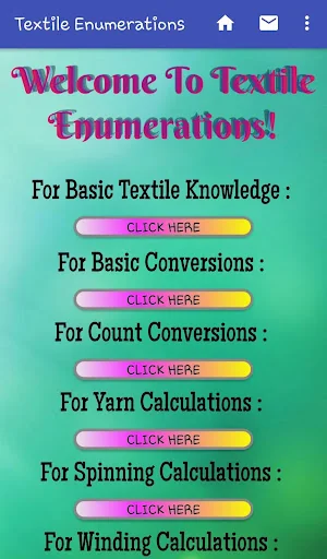 Textile Calculations