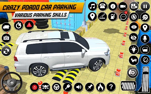 Prado Car Parking 3D Games screenshot 1