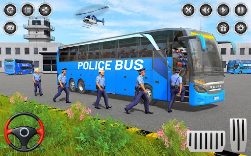 US Police Bus Simulator Game