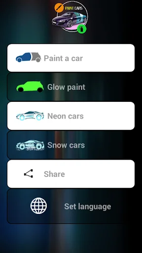 Paint cars