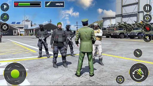 Army Truck Driving Truck 3D