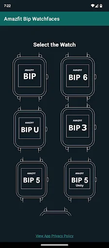 Watchfaces Amazfit Bip 3/5 & 6