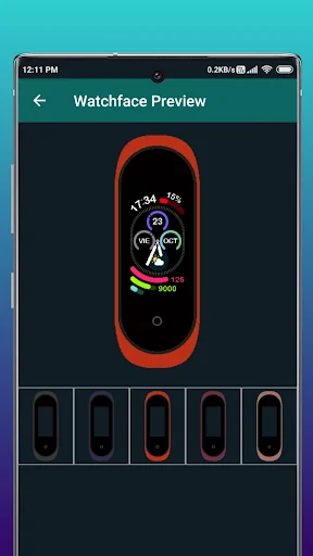 Watchfaces for Mi Band 4 screenshot 4