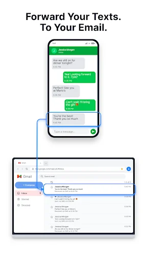 PhoneLeash: SMS Auto Forwarder screenshot 1