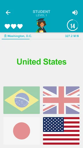 Guess Flags of the World screenshot 3