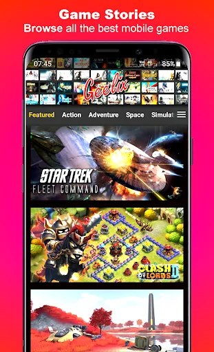 Geelix™ Game Stories